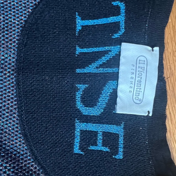 Gorgeous Italian Made metallic Swater coat Cardigan Missoni Like Style - Picture 10 of 10